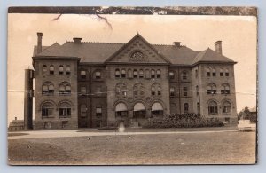 J95/ Scotland Pennsylvania RPPC Postcard c1910 Administration Building 2