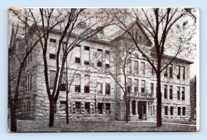 Science Hall State Normal School Warrensburg Missouri MO 1911 DB Postcard Q4