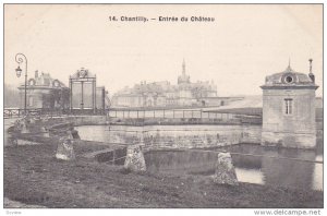 CHANTILLY , France , 00-10s Entree du Chateau