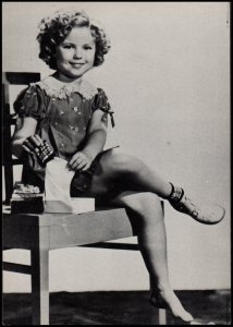 Movie Star Post card - Shirley Temple, unused