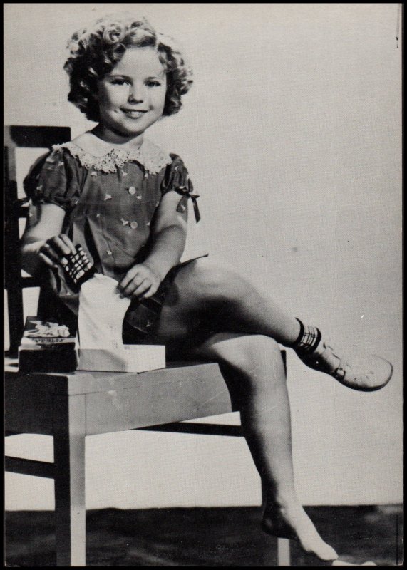 Movie Star Post card - Shirley Temple, unused