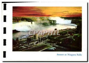  Modern Postcard Sunset At the Niagara Falls