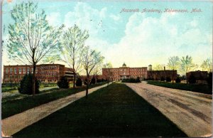 Nazareth Academy Kalamazoo Michigan Vintage Postcard C219