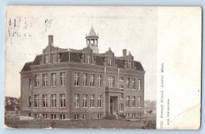 Austin Minnesota Postcard Normal School Exterior Building c1909 Vintage Antique