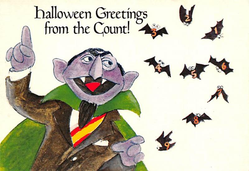 Halloween, Copyright 1976 Sesame Street Unused