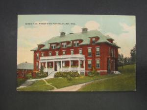 Palmer MA Hospital c1910 Postcard