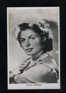 b0706 - Film Actress - Ingrid Bergman - No.198. - postcard