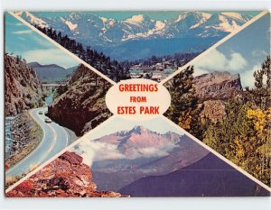 Postcard Greetings From Estes Park, Colorado