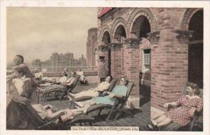 New Jersey Atlantic City The Senator Sun Deck