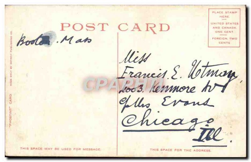 Old Postcard Boston Mass Scollay Square