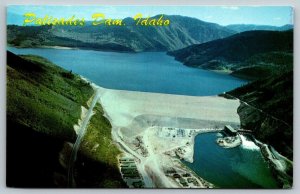 Palisades Dam   Snake River   Idaho  Postcard