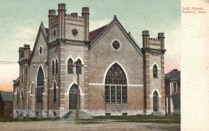 Vintage Postcard 1910's United Methodist Church Fairbury Nebraska G.P. Weisel