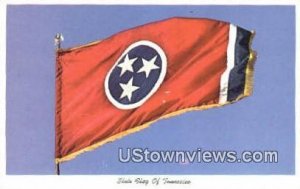 State Flag - Misc, Tennessee TN Postcard