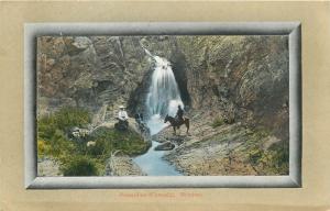 Argentina Potrerillos Cascada waterfall Mendoza