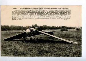 205252 FRANCE AVIATION airplane Dubois-Riant #1682 old