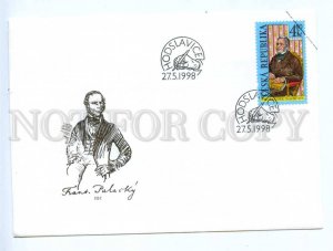 417769 Czech Republic 1998 year First Day COVER Palacky FDC