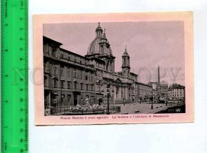 256273 ITALY ROME Piazza Navona Vintage POSTER