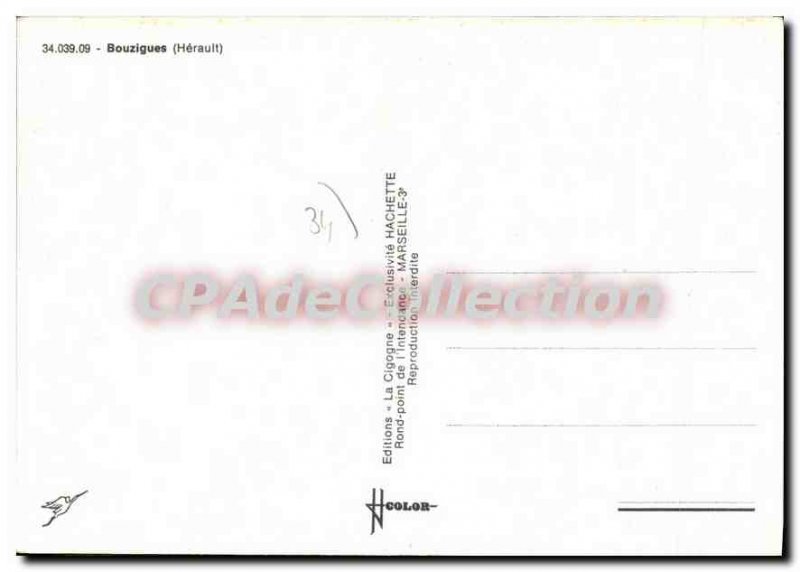 Postcard Modern Bouzigues