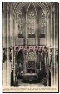 Avioth Old Postcard Choir of & # 39eglise