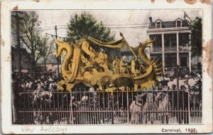 New Orleans Louisiana Carnival 1907 Vintage Postcard C095