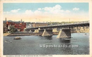 Haverhill Bridge over Merrimac River - Massachusetts MA