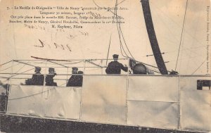 Aircraft Aviation Nacelle du Dirigeable Ville de Nancy Kapferer postcard B947