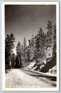 Naches Pass Highway WA Washington RPPC Real Photo Postcard A50