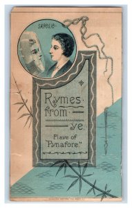 1870s-80s Sapolio Rymes From Ye Depots List Lovely Lady P184
