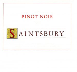 Saintsbury Carneos Pinot Noir 1997, Original Vintage Wine Label