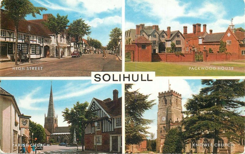 Postcard Uk England Solihull, Warwickshire