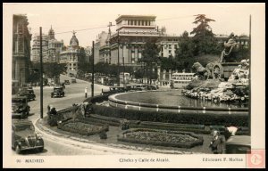 Madrid, Cibeles and Calle de Alcala, Spain (RP)