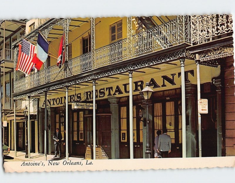 Postcard Antoine's, New Orleans, Louisiana