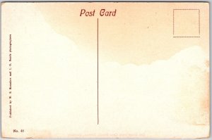 Sea Grape Trees Cave Beach Nassau Bahamas Postcard