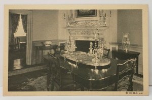 Mount Vernon The Dining Room Photo View Postcard C11