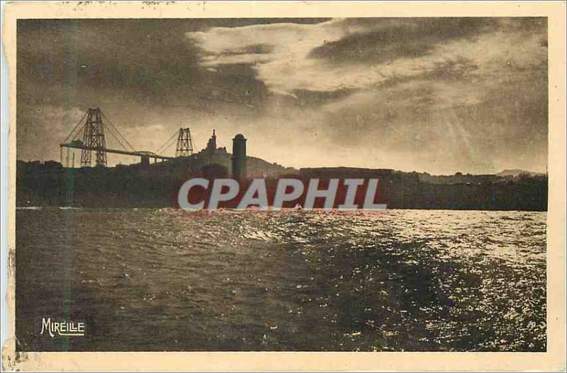 Postcard Old Marseille Sunset on the Entree Old Port