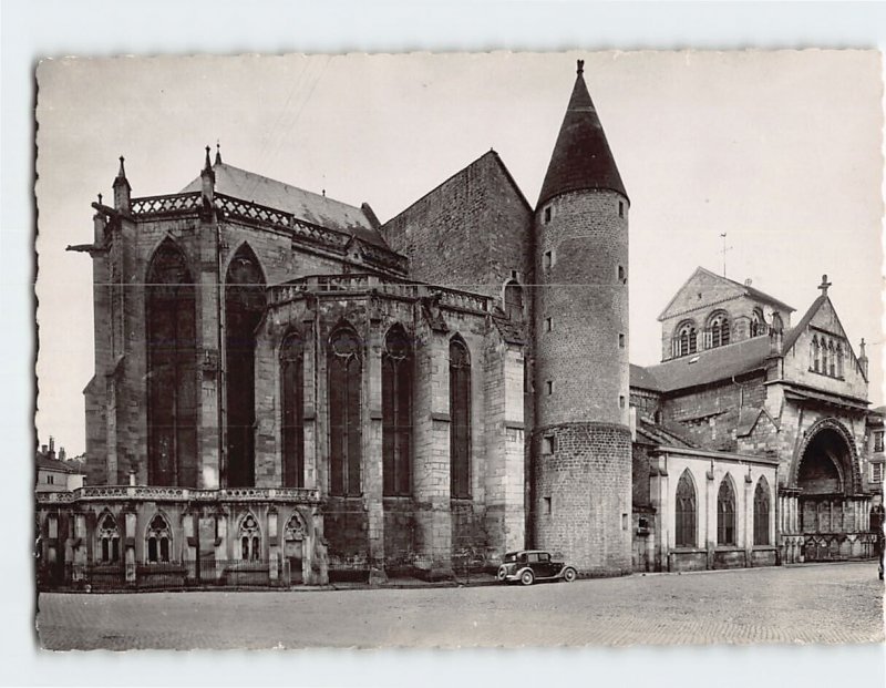 Postcard La Basilique Saint-Maurice Épinal France