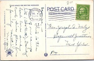 Postcard WATER SCENE Lake George New York NY AN8459