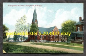 h2803 - COLLINGWOOD Ontario c1908-10 Presbyterian Church by Stedman