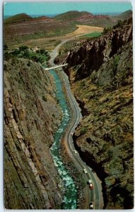 M-42235 Aerial view of Big Thompson Canyon Colorado