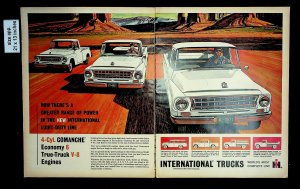 1963 International Trucks 4 Cyl Comanche Vintage Print Ad 14357