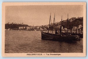 Philippeville Wallonia Belgium Postcard Panoramic View c1920's Unposted Antique