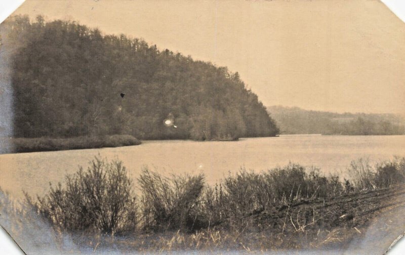 Virginia VA~View of the New River~1910s Real Photo POSTCARD