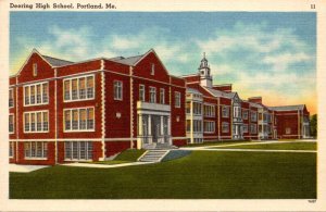 Maine Portland Deering High School