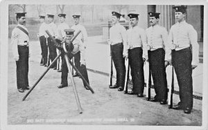 1905 3rd Batt Grenadier Guards Musketry Aiming Drill III Real Photo Postcard