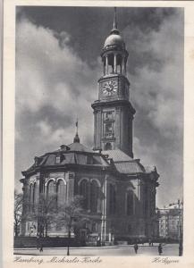 BF19497 hamburg michaelis kirche  germany  front/back image