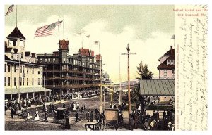 Maine  Old Orchard,  Velvet Hotel and Pier, 1910's