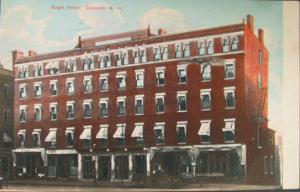 Concord NH Eagle Hotel c1910 Postcard
