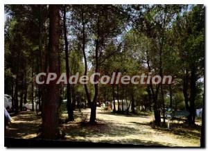 Postcard Modern Aubagne Camping Claire Fontaine