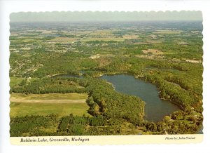 MI - Greenville. Baldwin Lake    (continental size)