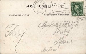 Sparta WI Batteries From Camp Robinson c1910 Postcard 